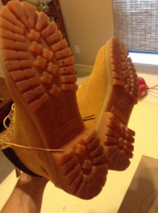 mens timberland boots Size 9 Worn 1x