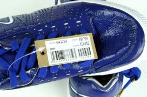$120 NWT DIESEL FASHION ATHLETIC MINDY WOMENS BLUE LEATHER SNEAKER SHOES size 8