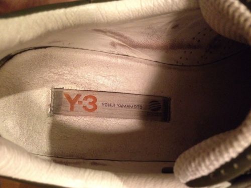 Mens Y-3 Lace-up Trainers, Green, Size 10US