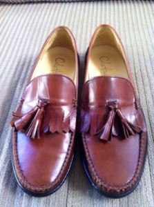Men’s Cole Haan Collection Nike Air Business Casual Slip On Tan 9 M Retail $385