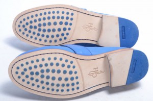 Cole Haan Air Monroe Reflective C11263 blue 10 moc penny loafer shoe NEW $198 G
