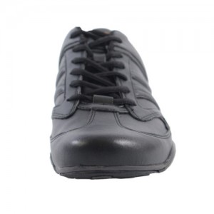 Hugo Boss Orange “Quail” Black Fashion Sneakers Shoes Sz 9 10 11 12