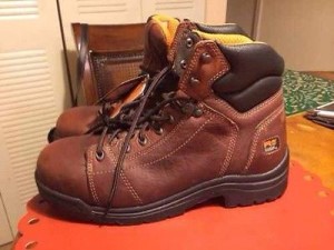 NEW 50506 Timberland PRO Men’s Safety Boots Brown Size 10 M
