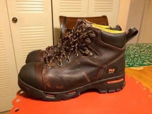 New 52562 Timberland Pro Men’s Safety Boots Brown Size 12 M