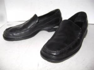 MEN’S COLE HAAN “COUNTRY” NIKE AIR BLACK LOAFER SHOES 11.5 M