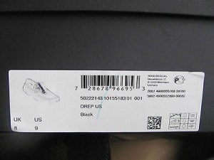 Hugo Boss Leather Loafer. BLACK.Size- 9