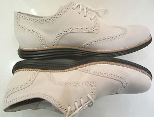 100% Auth. Brand New Cole Haan Lunargrand Wing Tips in sz 12M Orig. $248