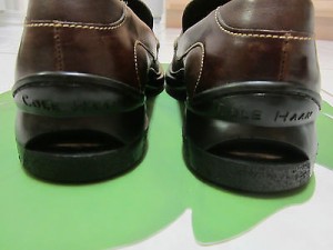 Cole Haan Nike Air Casual Brown Leather Penny Loafers Men’s Size 9 M *EUC*