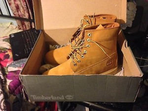 Timberland Mens Waterproof Wheat Boots Sz 10 Classic Construction