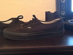 Black Vans Size 8 Great Condition