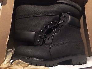 Black Timberland Brand New Scuffproof Boots size 10