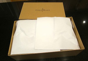 Cole Haan – Mens Shoe – Air Franklin Wingtip – Bark Suede (Light Brown) w/ Box
