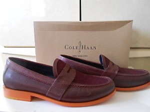 Cole Haan Men’s Air Monroe Penny Loafer Cordovan/Wool Size 10.5 (NIB)