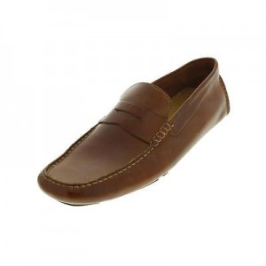 Cole Haan NEW Howland Brown Leather Slip On Penny Loafers Shoes 8 BHFO