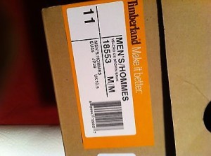 Timberland Men’s Velcro OX Brown Tan shoes size 11