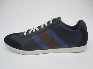 MENS DIESEL HAPPY HOURS LOUNGE INDIGO BLUE LEATHER US 12 NIB Y00508PS925H4597