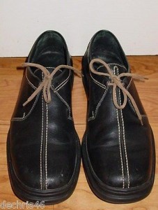 COLE HAAN NIKE AIR BLACK LEATHER OXFORDS MENS SZ 11 M