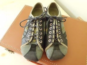 MENS DIESEL TAKE EBONY HIGH RISE NAVY CANVAS SIZE US 11 NIB 00YD14-PS719-H4267