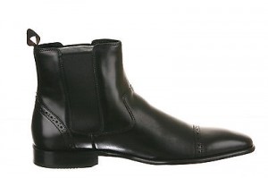 Hugo Boss Black Men’s Metran Bootie in Black (50246656-001) MSRP:$275