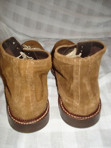 COLE HAAN “AIR JAYHAWKER” SUEDE WINGTIP CHUKKAS SZ 11.5 $348
