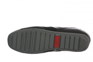 Hugo Boss Red Men’s Thanso Sneakers In Black (50255589-001) MSRP:$255
