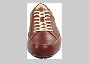 COLE HAAN AIR GRANT Mens Casual Oxford Brown Leather Lace-Up Shoes NEW