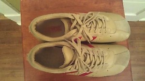 Leather Diesel VINTAGE Diesel Shoes Size 10 Men’s-Diesel Men’s Tan and Red