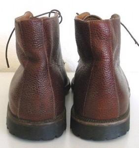 Cole Haan Mens Brown pebbled Leather Ankle Boots Size 10 M