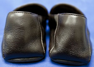 HUGO BOSS LOUNGE STYLE BROWN LEATHER MOCCASIN DRIVER/SLIPPER