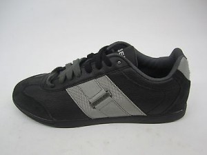 MENS DIESEL HAPPY HOURS LOUNGE BLACK LEATHER US 8.5 NIB Y00508-P0115-H5015 S#1I