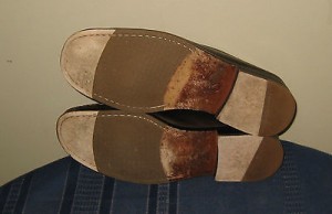 Men’s Cole Haan Nike Air Brown Leather Slip On Penny Loafers 8.5 M VGC