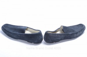 Hugo Boss Devo US 9.5 M Navy Suede Casual Slip On Loafer Flat Shoe New GNM492