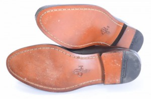 Cole Haan C09007 Air Aiden 9.5 black leather Horsebit Loafer moc shoe GPT943