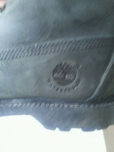 TIMBERLAND BOOTS MEN SIZE 5 WOMEN 7 ALL BLACK WEATHERPROOF