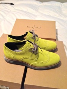 Cole Haan Mens Lunargrand Wingtip Oxford Leather Size 11 Retail $228