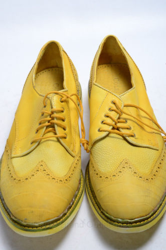 Cole Haan Air Franklin Wing C10463 yellow 9 leather oxford shoe NEW $268 GNX395