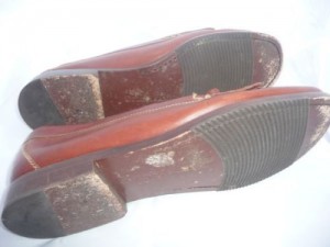 men’s COLE HAAN COUNTRYmen’s # 13 brown leather kiltie tassel loafers