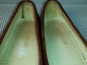 COLE HAAN USA BROWN KILTIE TASSEL SLIP ON LOAFERS MEN’S sz 8 D