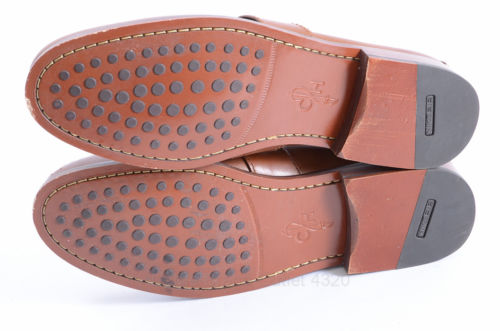 Cole Haan C09701 Air Monroe 10.5 british tan leather Penny Loafer moc shoe GP935