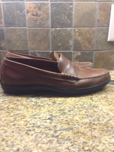 Cole Haan Men’s Shoes, PINCH CUP PENNY  Loafers Saddle Tan Leather Sz 11.5