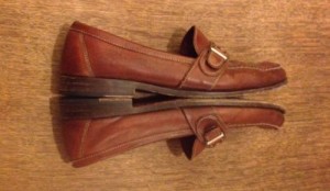 10.5 D – Cole Haan Men’s Leather Brown Loafer slip on shoes
