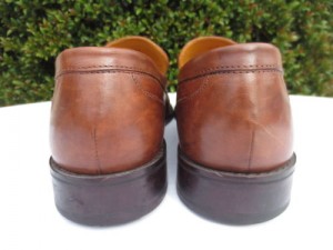 Mens COLE HAAN shoes size 11 M Brown Slip On