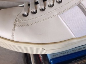 Mens Size 10 Hugo Boss White Athletic Shoes. Free Shipping. New In Box