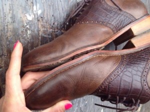 Cole Haan Colton Saddle C10884 Air 10.5 timber brown leather Oxford shoe GOK958