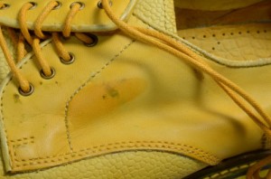 Cole Haan Air Franklin Wing C10463 yellow 9 leather oxford shoe NEW $268 GNX395