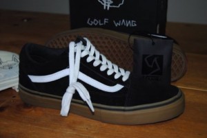 Vans Golf Wang Old School Pro “S” Black/Gum Sz 9.5