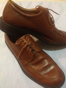 Cole Haan Mens Brown Leather Oxford Shoes Size 13 M