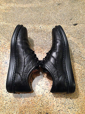 Clarks Mobile Active Air Black Leather Oxford Shoes Men’s Size 11W Style #32145