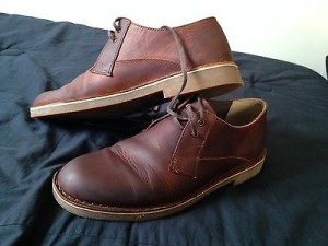 Lot of Clarks Loafers and Ankle-Height Desert Boots