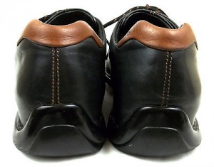 COLE HAAN COMFORT Black LEATHER Lace Up Oxford Shoes MENS 9.5 M